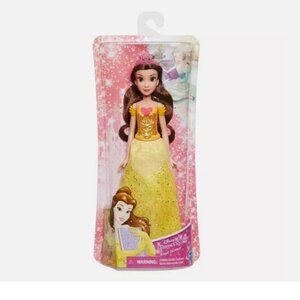 Disney Princess Belle Doll Royal Shimmer with Sparkly Skirt, Tiara, Shoes